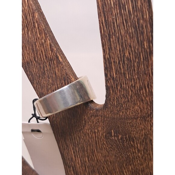 Peyote Bird Asymmetric Sterling Silver Ring Arrow Head Cut Out Size 6.25 NWT - Picture 4 of 8